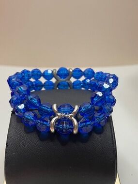 Blue Stretch Bracelet